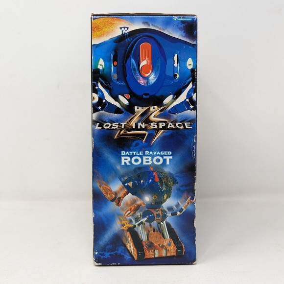 Vintage Lost in Space Battle Ravaged Robot Figure Sealed 1997 Trendmasters - Picture 5 of 7